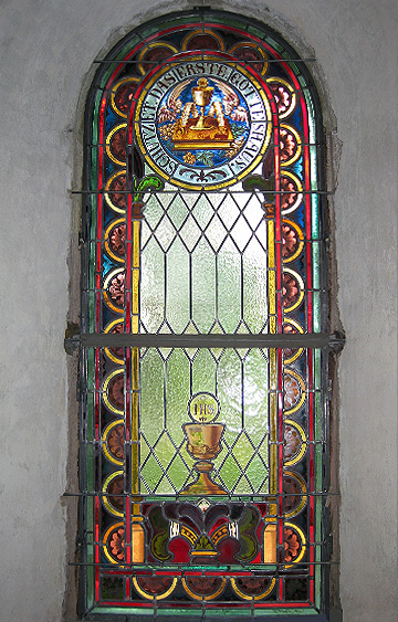 Restauration Glasmalerei Kapelle Rheinsulz, 2009